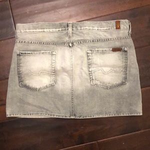 7 For All Mankind Skirts - 7 For All Mankind Distressed Mini Skirt 7 For All Mankind Skirts - 7 For All Mankind Distressed Mini Skirt